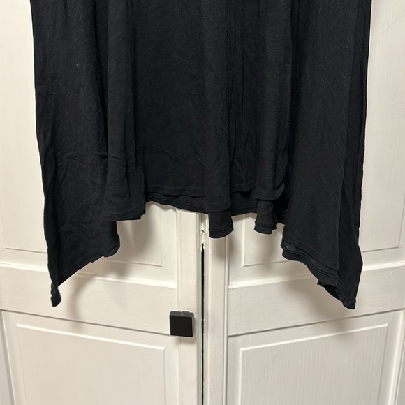 Wild fox Swim “I need a vacation” tee/swim cover-up, black, labeled 2 (2X) NWT - Picture 6 of 8